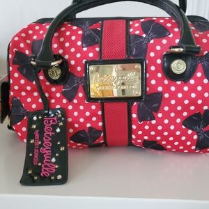 Betsey Johnson Bow Handbag Satchel